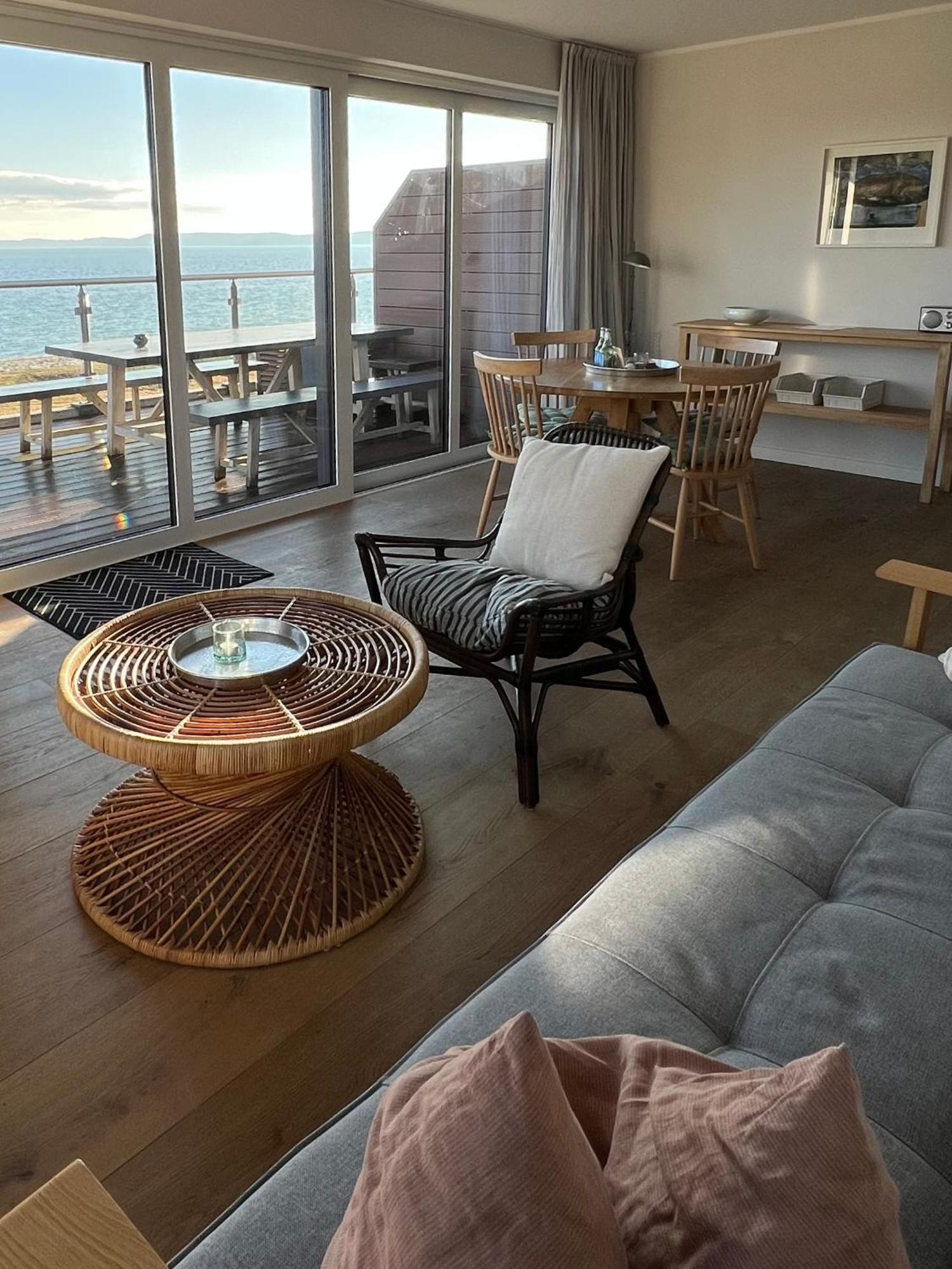 Ostsee-Strandhaus-Holnis Glücksburg Buitenkant foto