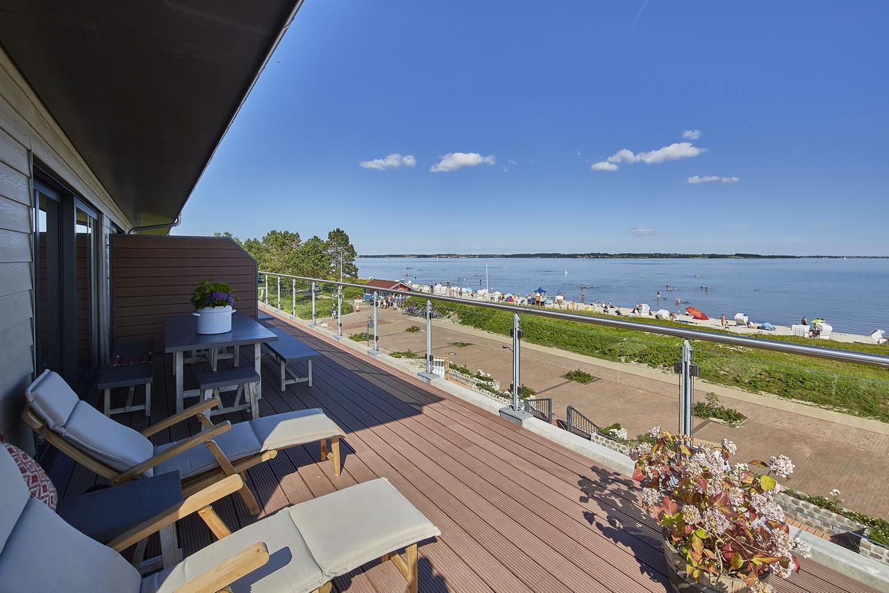 Ostsee-Strandhaus-Holnis Glücksburg Buitenkant foto